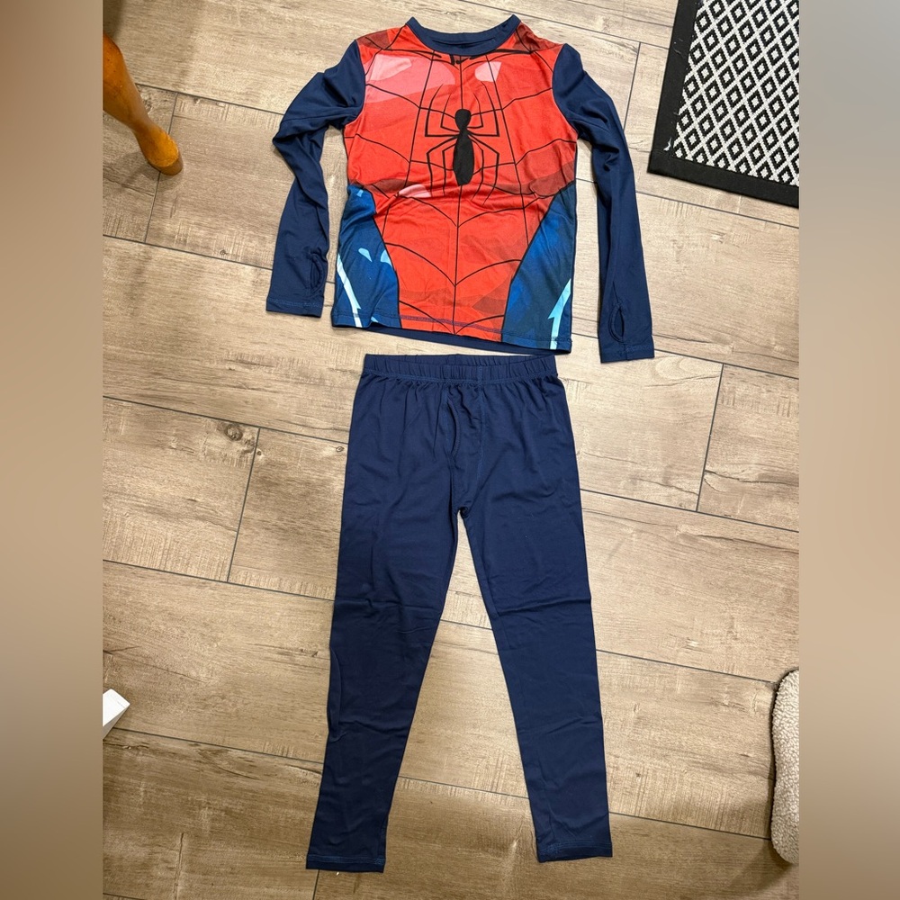 Cuddl Duds Climate Right Kids Matching Set - Red and Blue